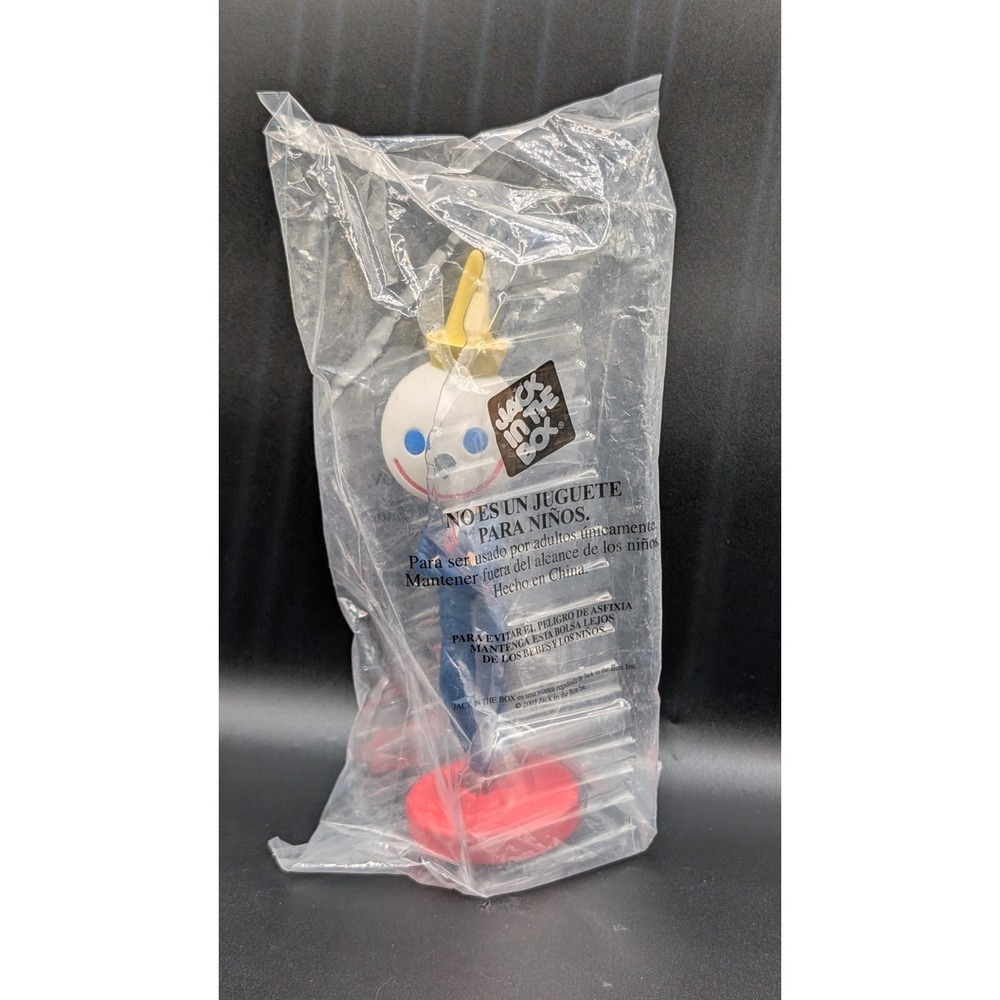 2003 Jack In The Box 9" Bobblehead Ceo Fast Food Figure Promo Toy